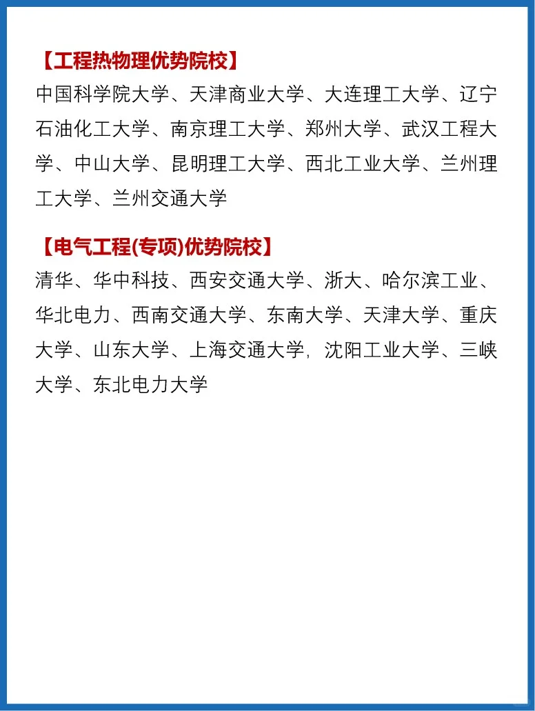 26/27考研｜能源动力专业全解