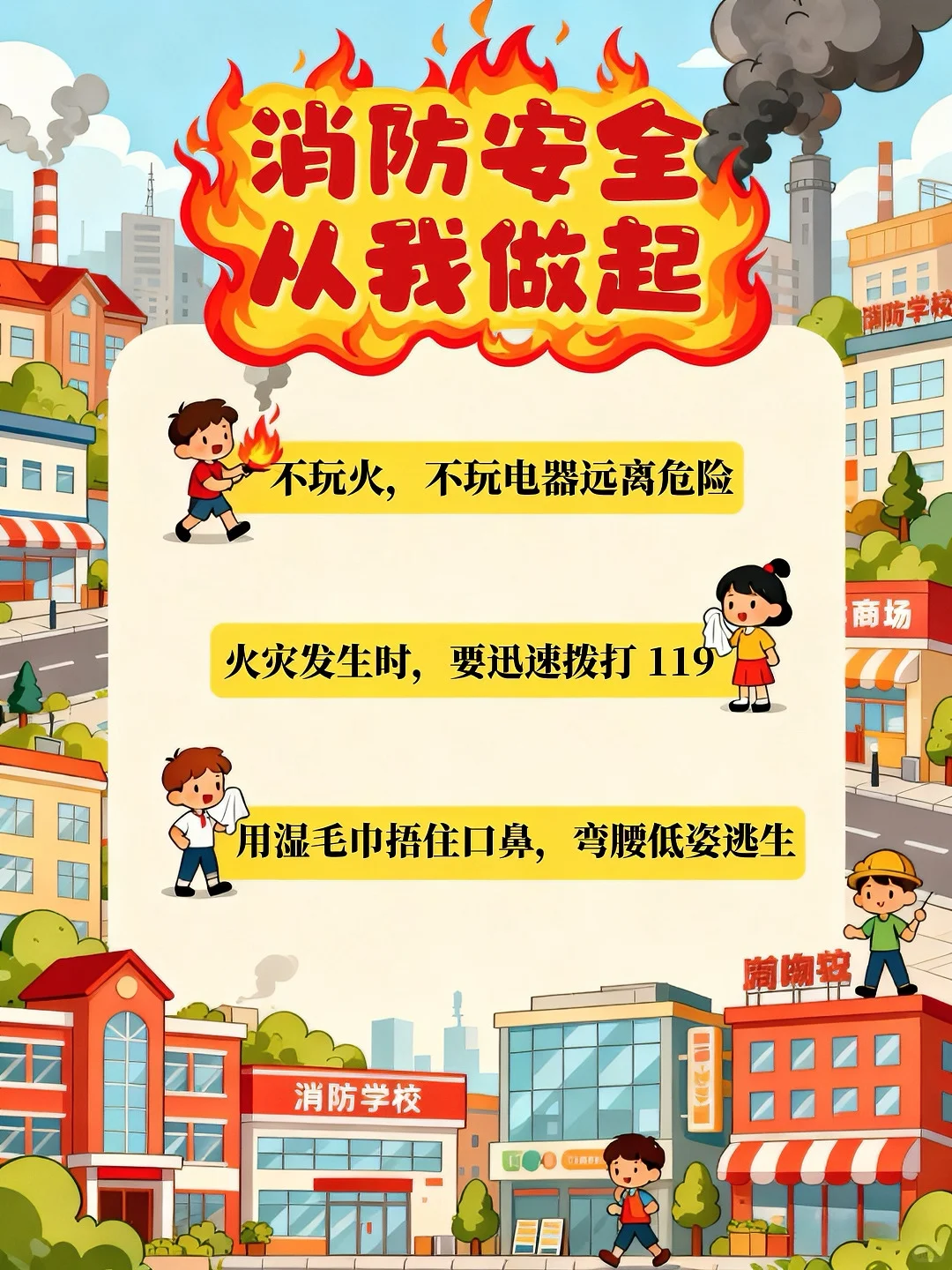 筑牢消防安全防线，守护生命财产安全