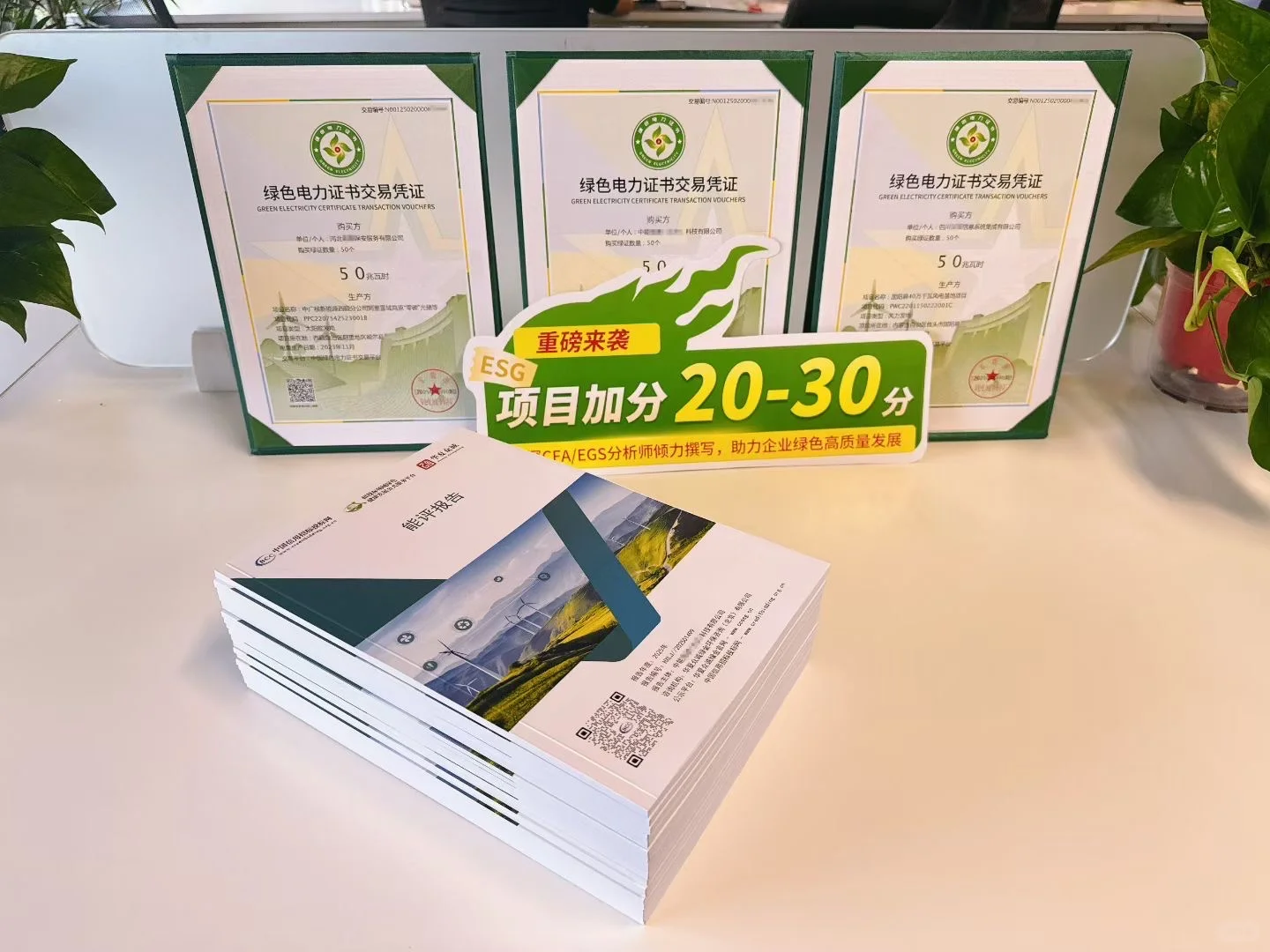 绿色管理体系认证，环境影响评价，绿电绿证