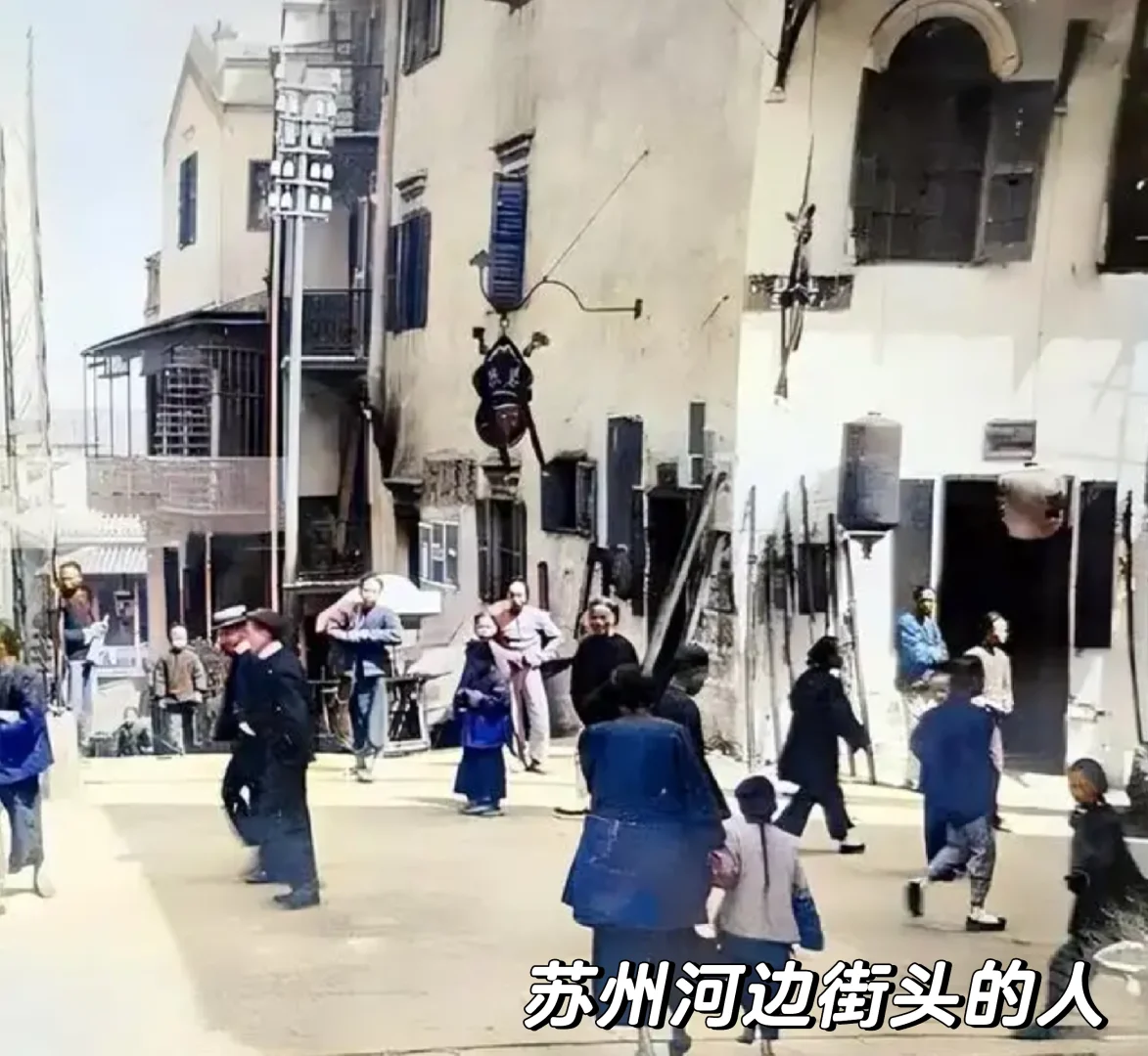 1902年上海龙华寺庙会及热闹的街头影像