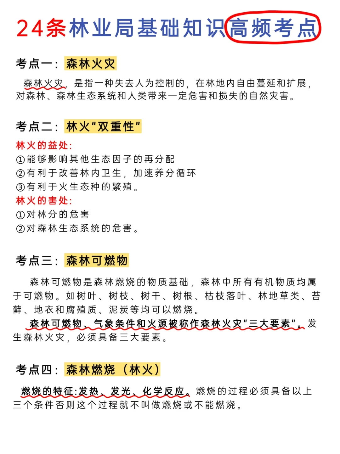 什么?考林业局不知道林业知识快恶补