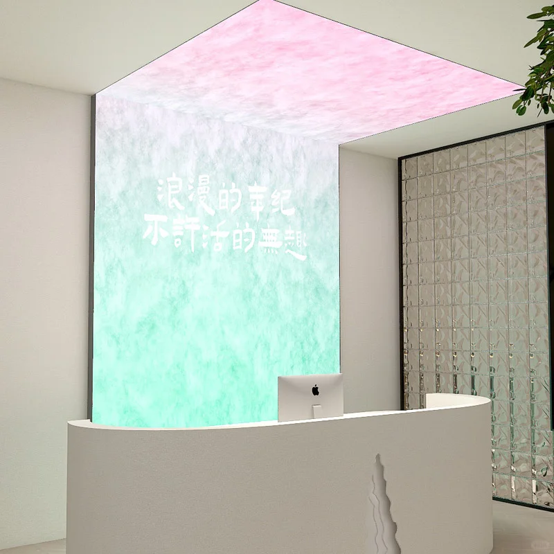 幻彩渐变杜邦纸灯箱