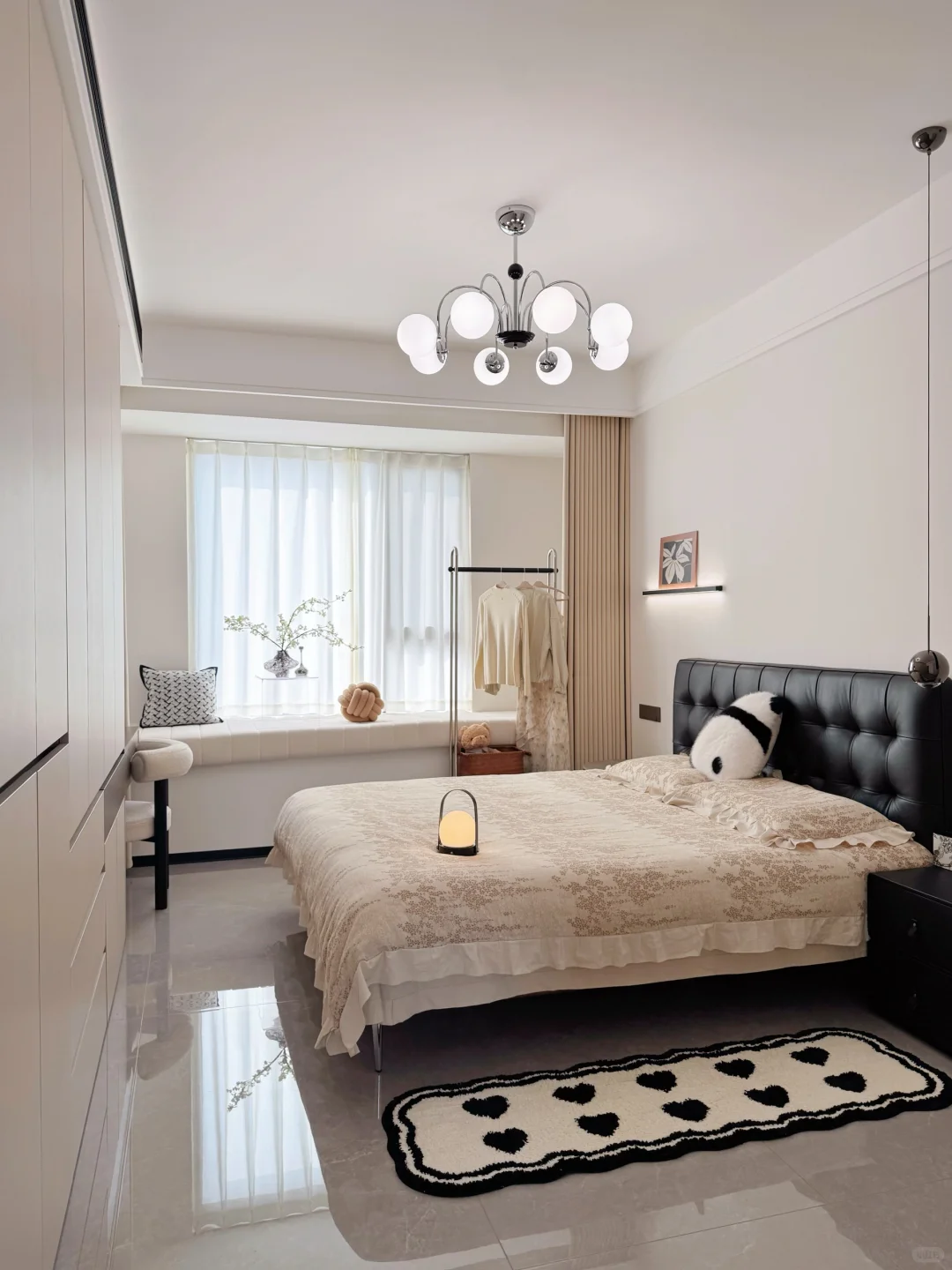 卧室3.3m做了床尾衣柜,超实用‼️【附尺寸】