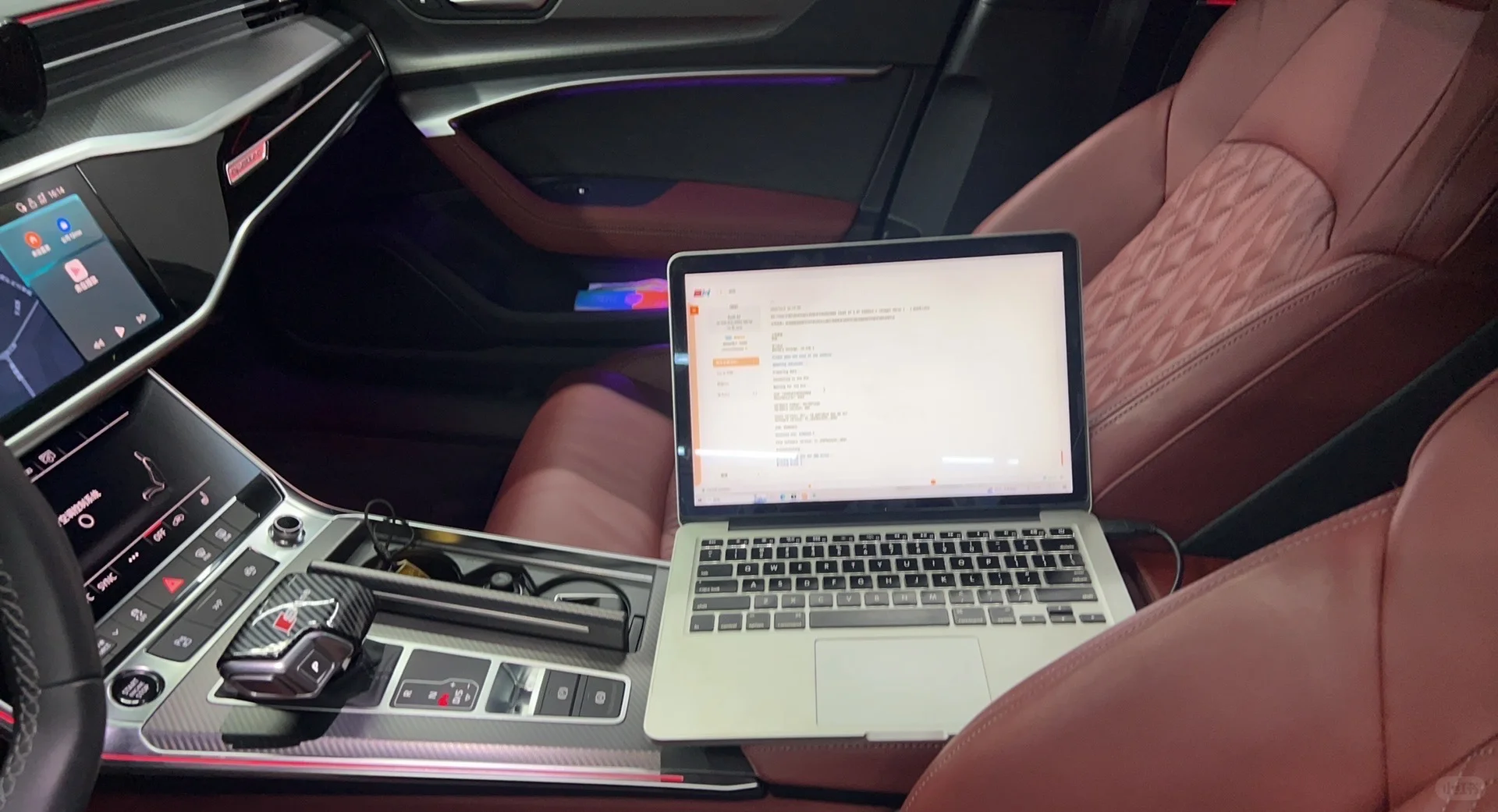 奥迪A7 ECU特调程序 深圳马力机测试