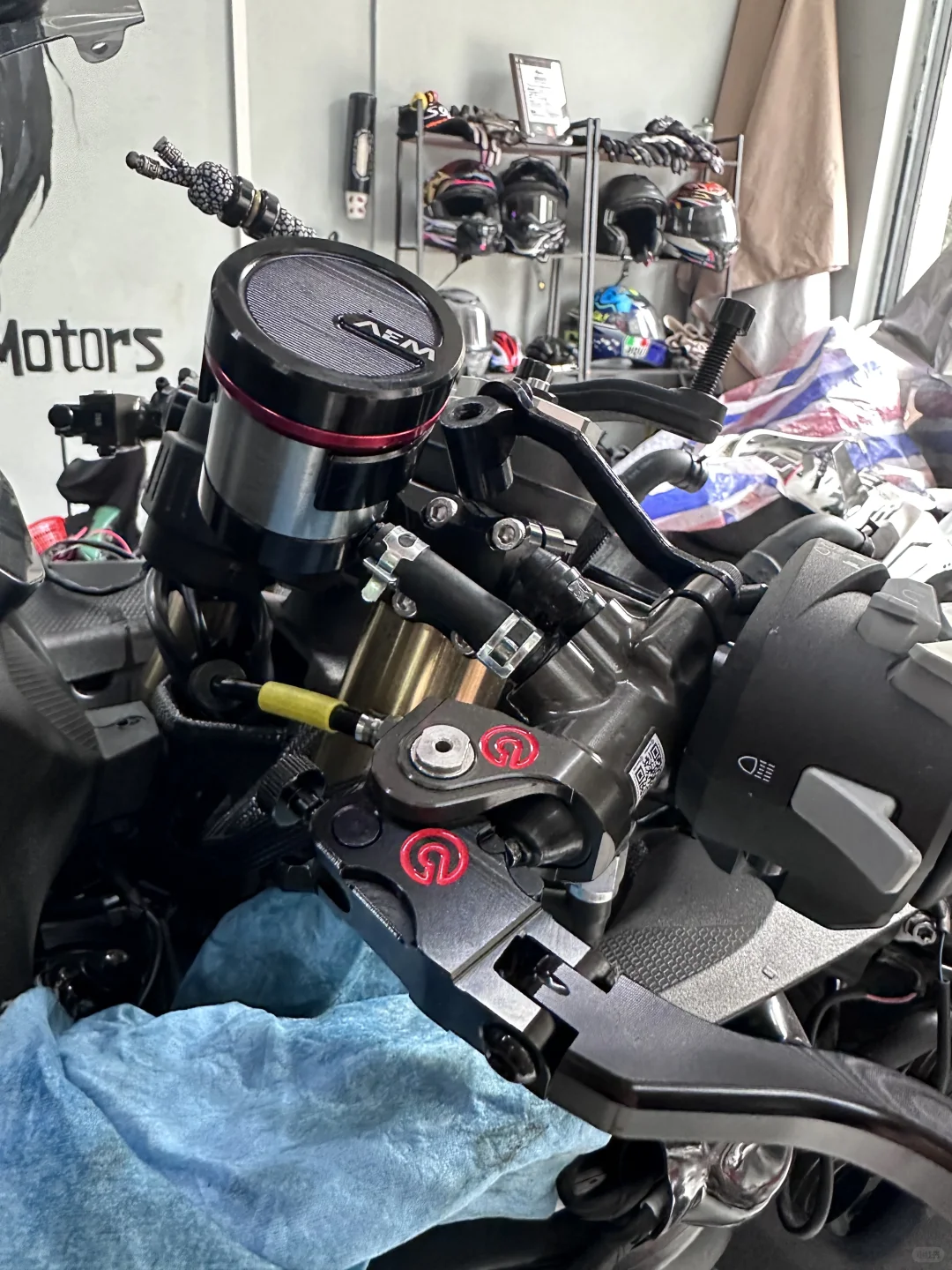 ✨创业日记|赛800rs改液压离合 拉线还是液压