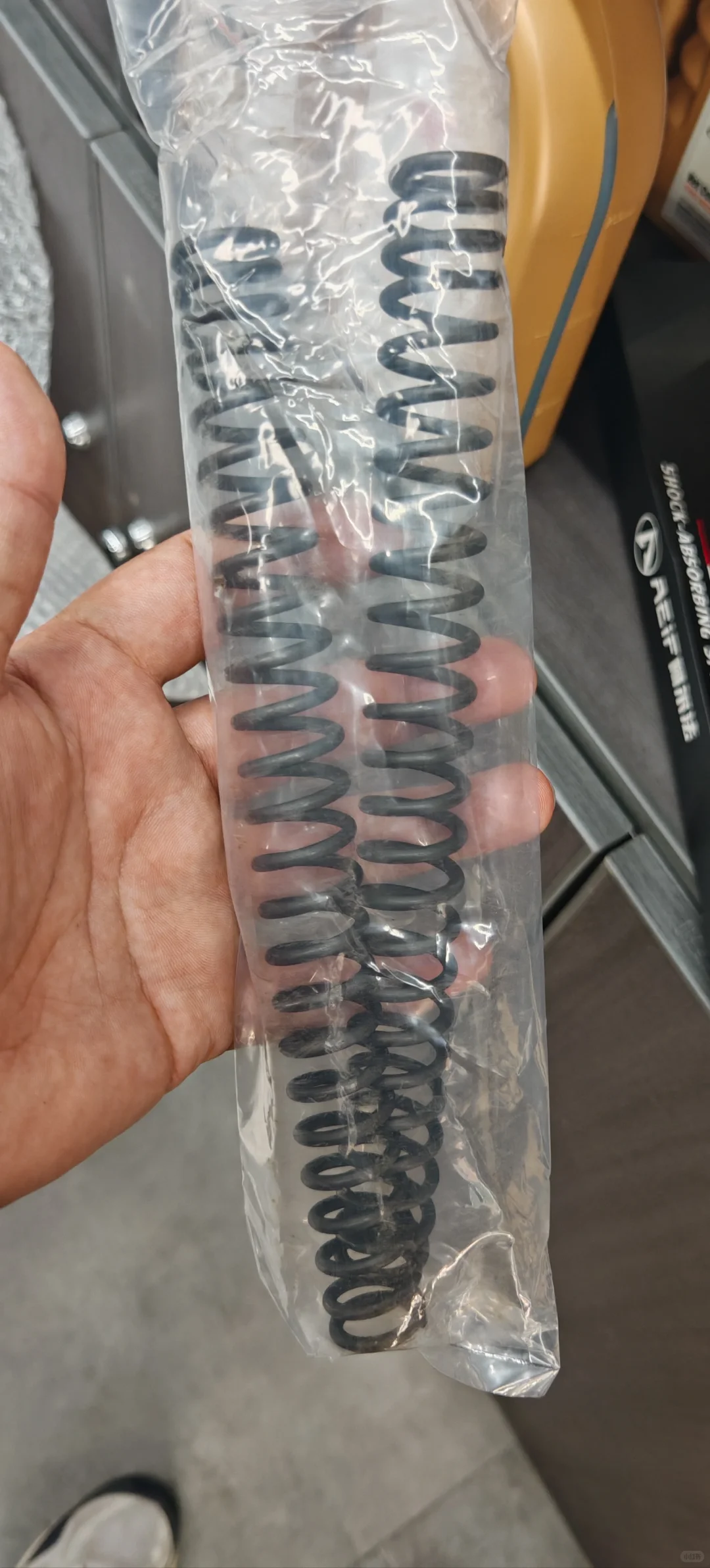 本田NS125LA前减震改装