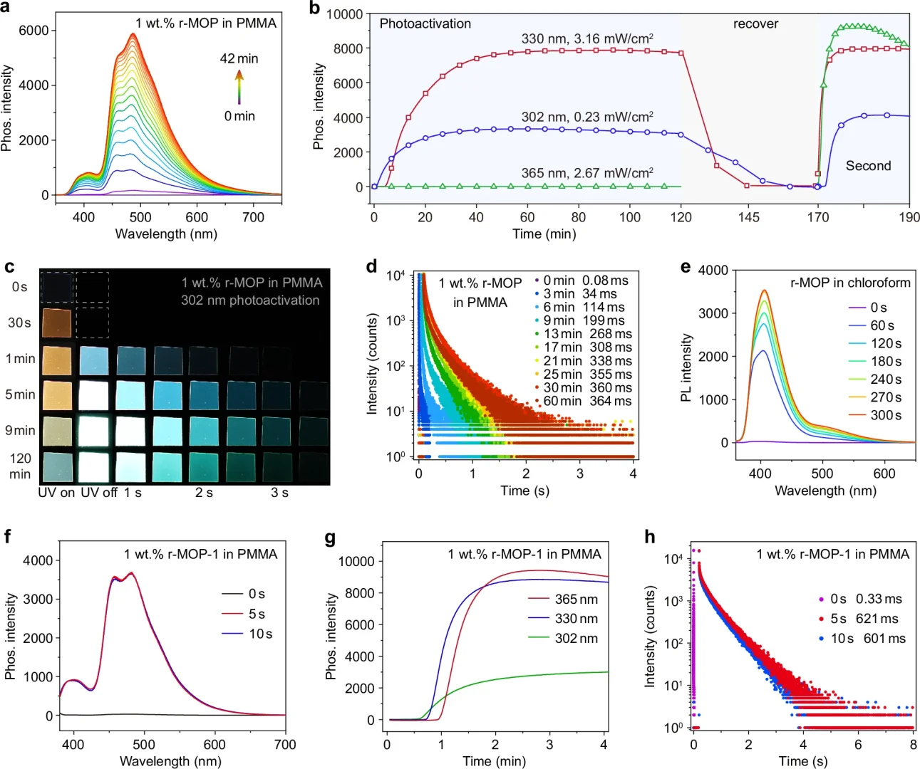 从分子到光影：自由基驱动的可编程有机磷光