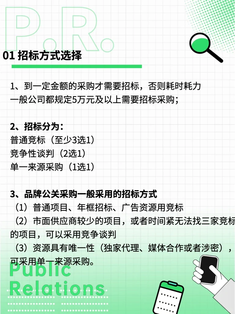 公关招标这件事最不能省的三个环节