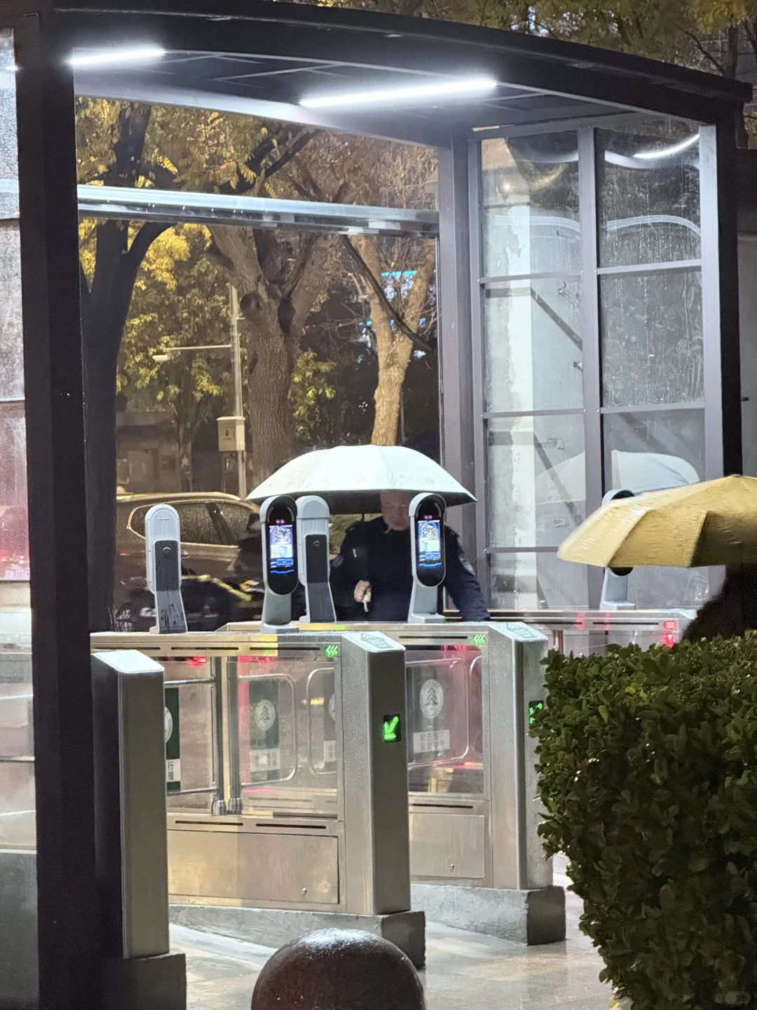 北林南三门开了我去！