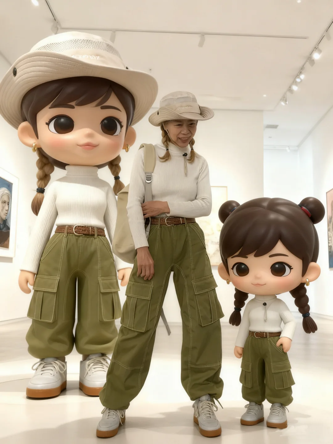 穿搭不从众｜64岁女孩有自己的手办展览啦