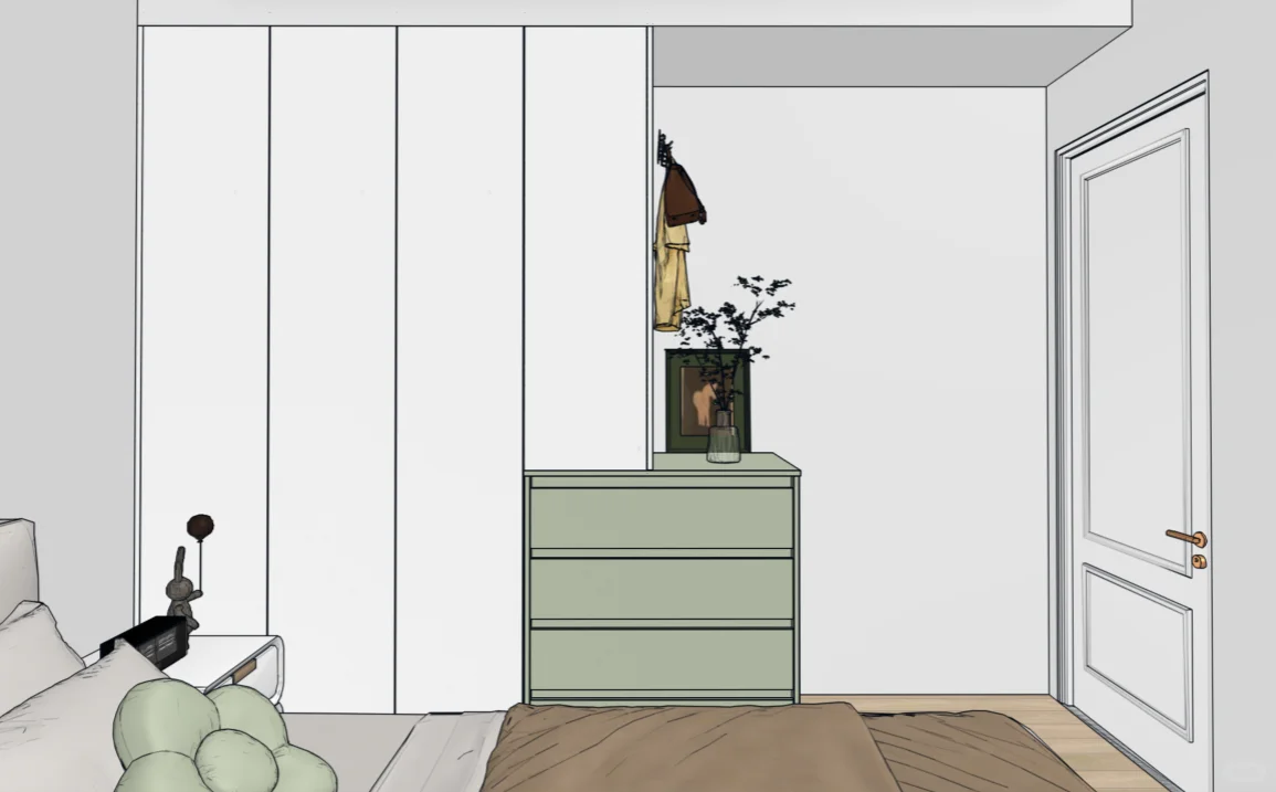 衣柜颜色这样搭配