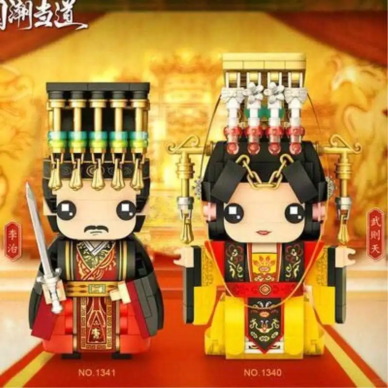 国潮来袭！京剧刀马旦积木玩具超有趣?