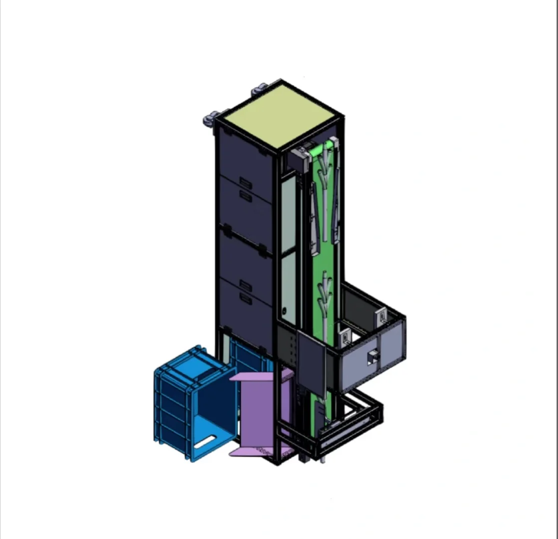 机械创新设计大赛－叶菜自适应精准切根机