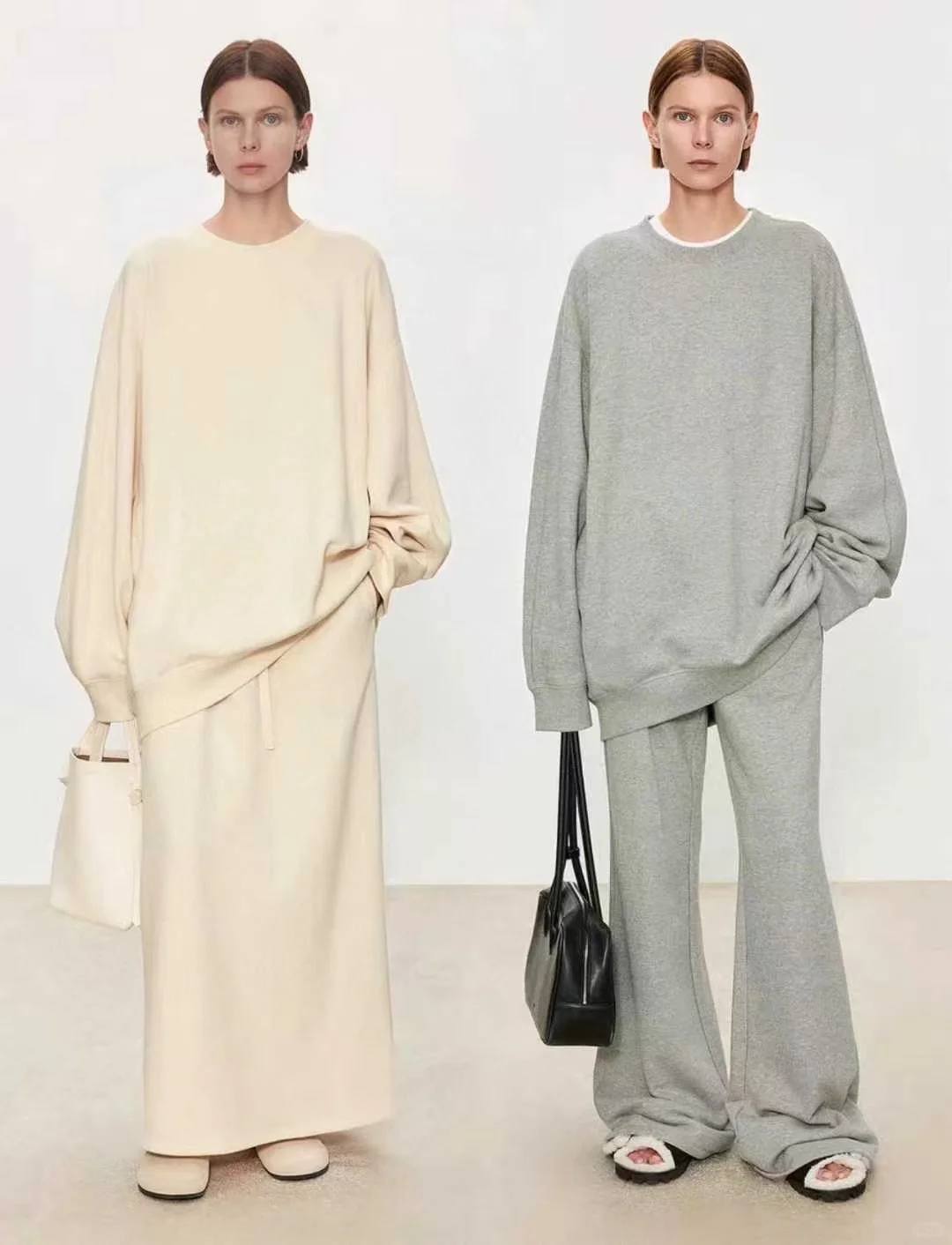 【主推】 JL加绒加厚赛络纺匹马棉微喇休闲裤