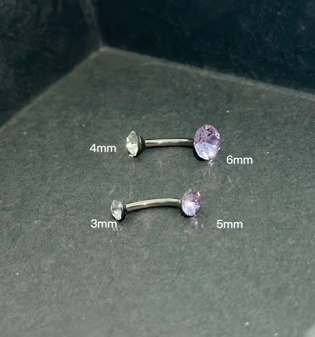 超闪的钛合金眉钉