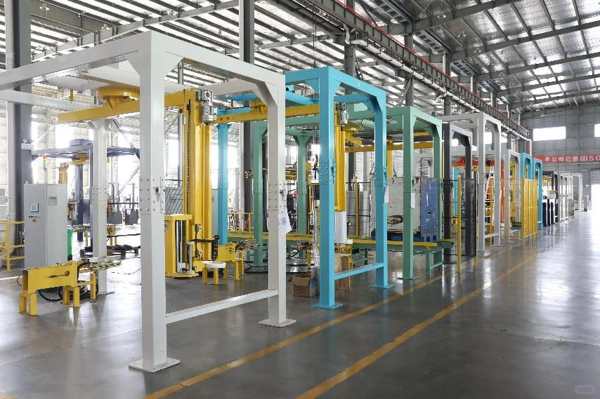 旭派克摇臂缠绕机，开启饮料行业包装新篇