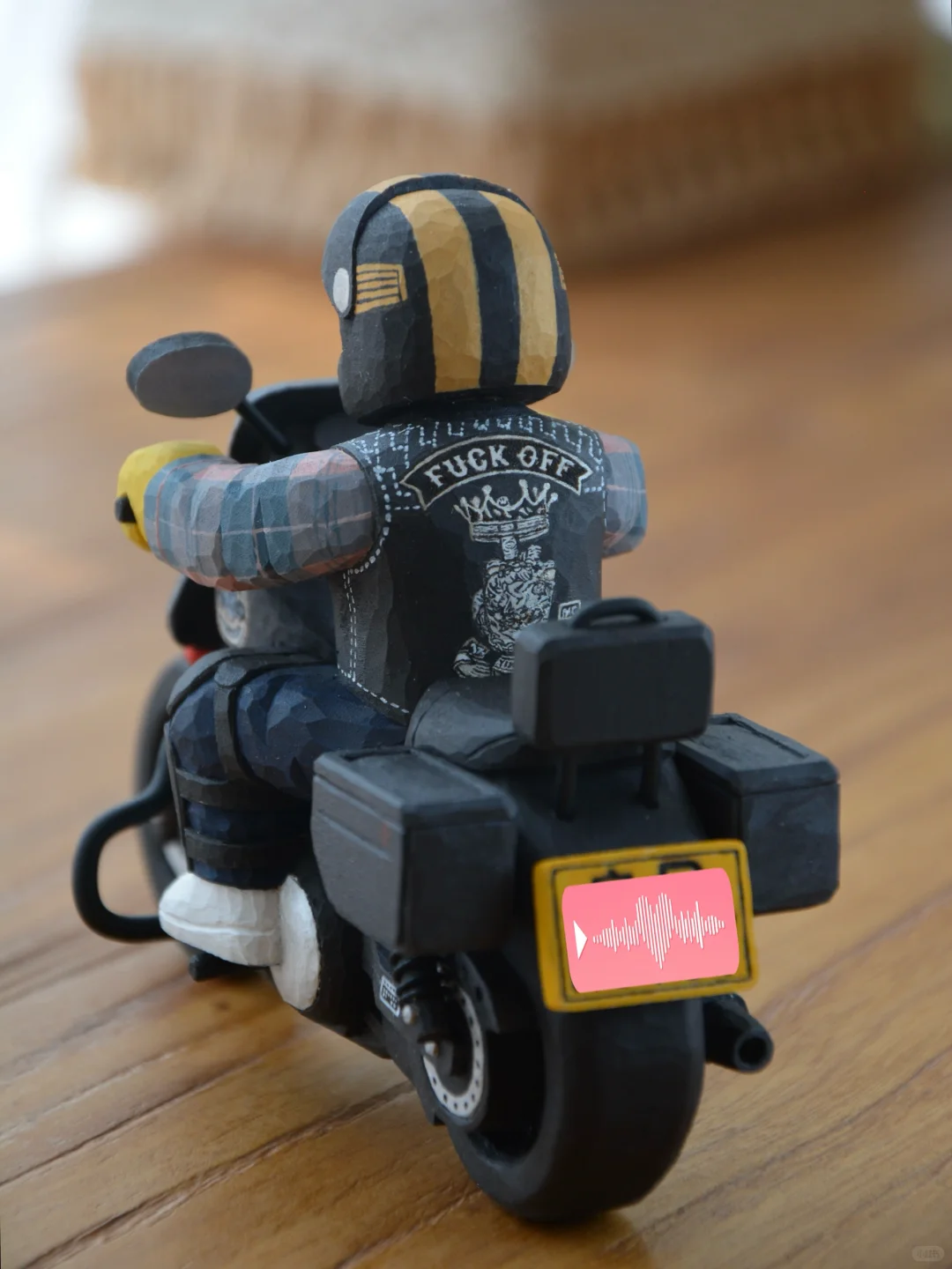 木头雕的摩托车？我不信！