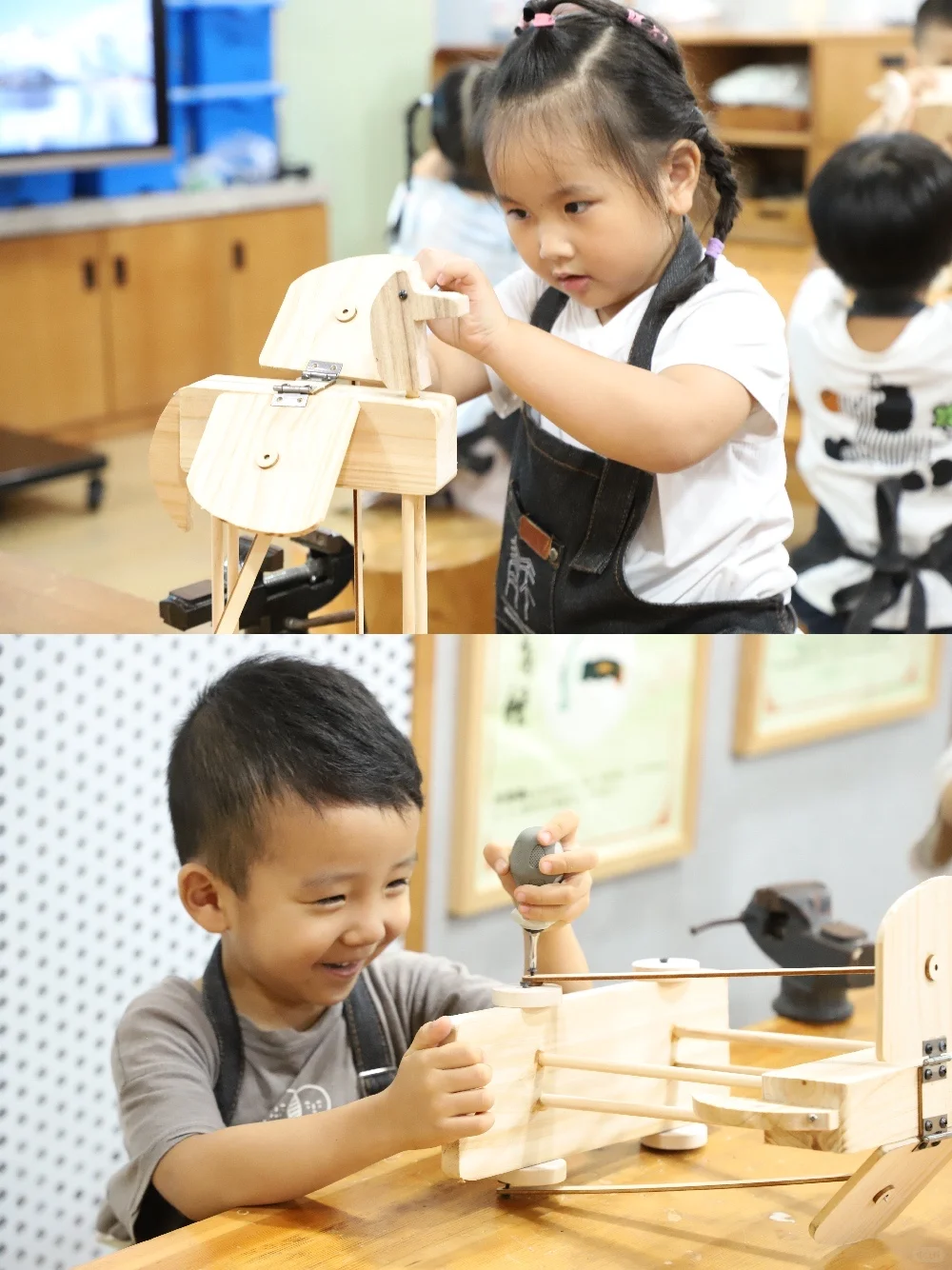 ✨【木工·STEAM课堂 | 拉绳小马】✨