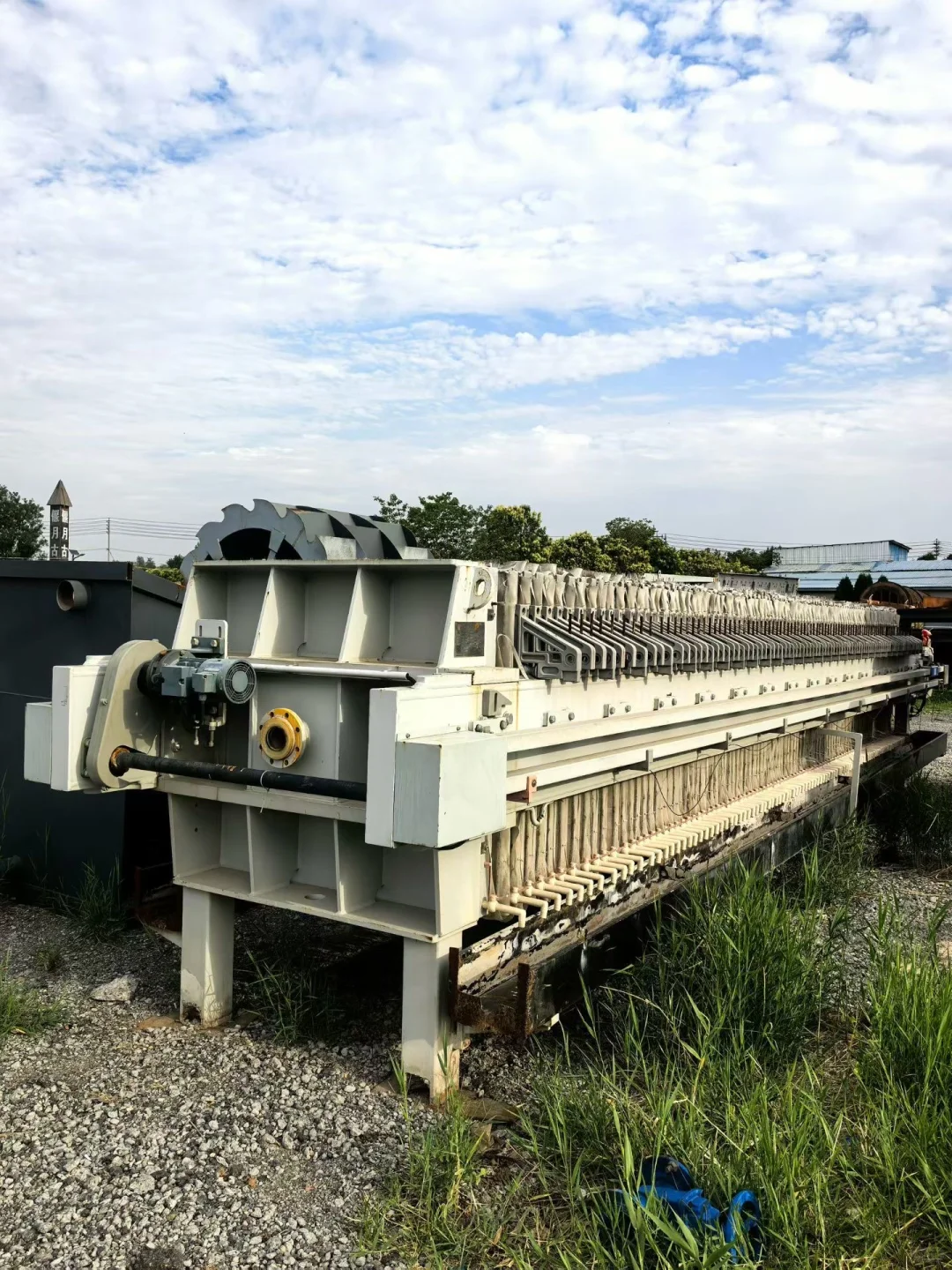 景津250平方板框压滤机