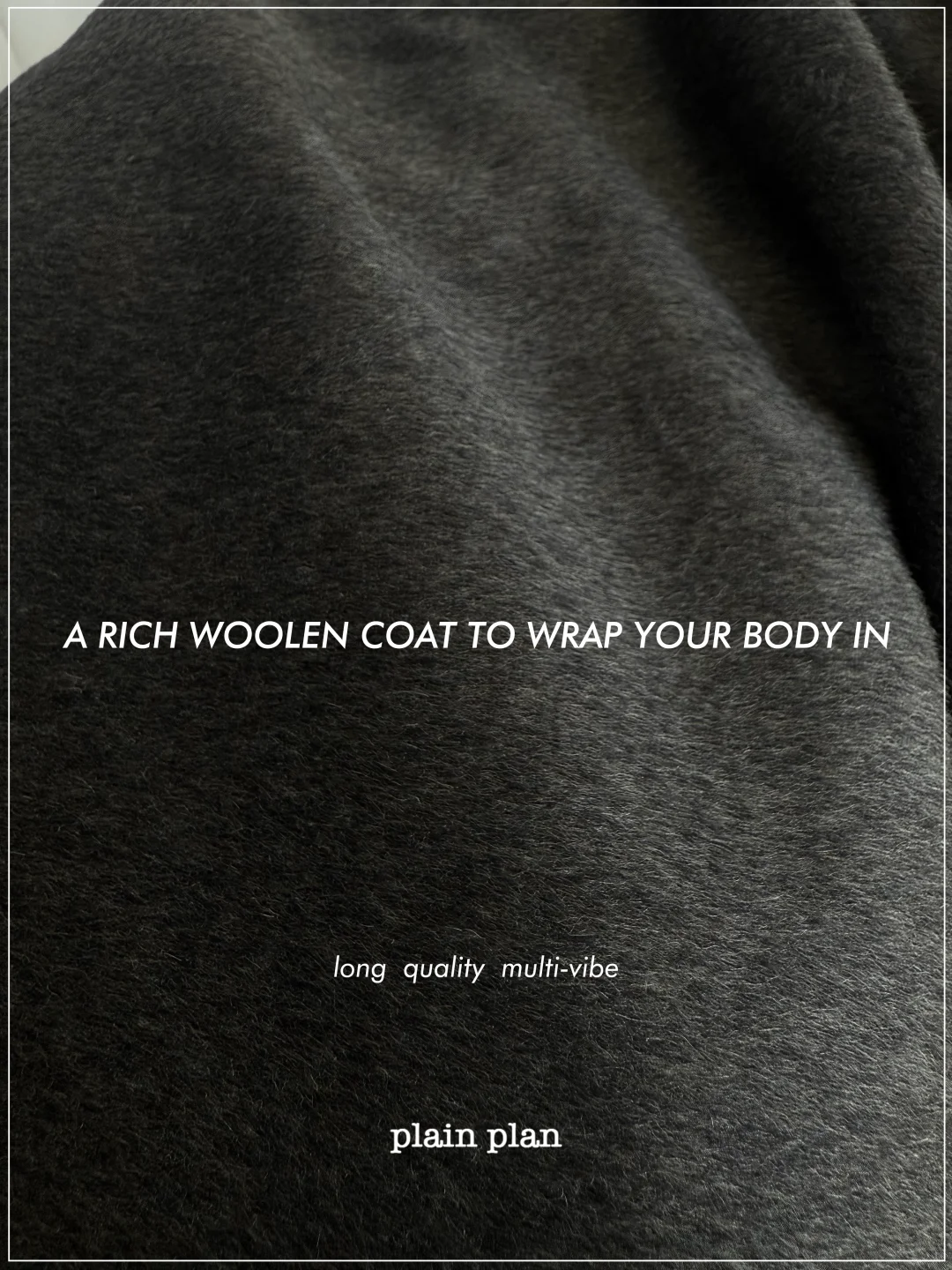 plain plan｜我们把冬天织进第一季?