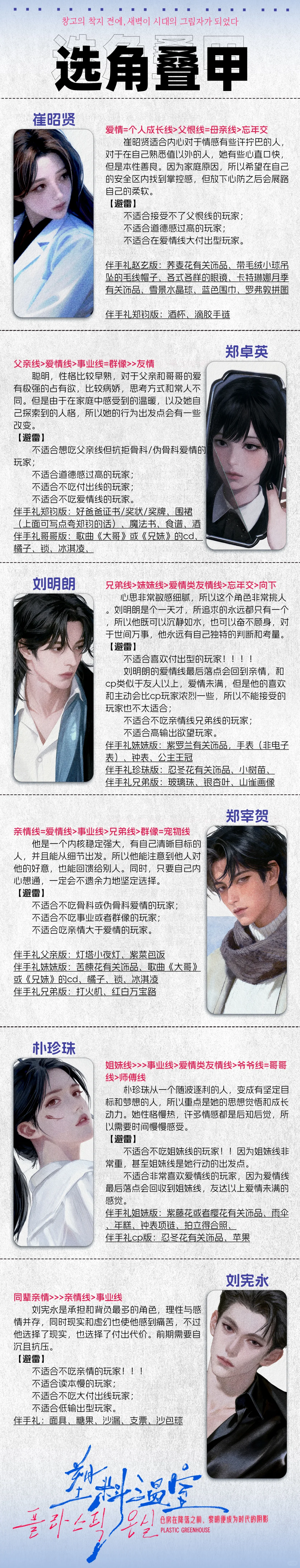 《塑料温室》官方叠甲！！请仔细阅读！！