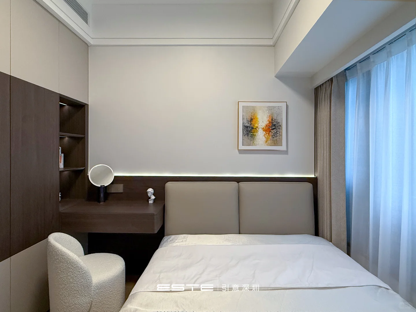 免拉手拼色衣柜竟然那么漂亮实用