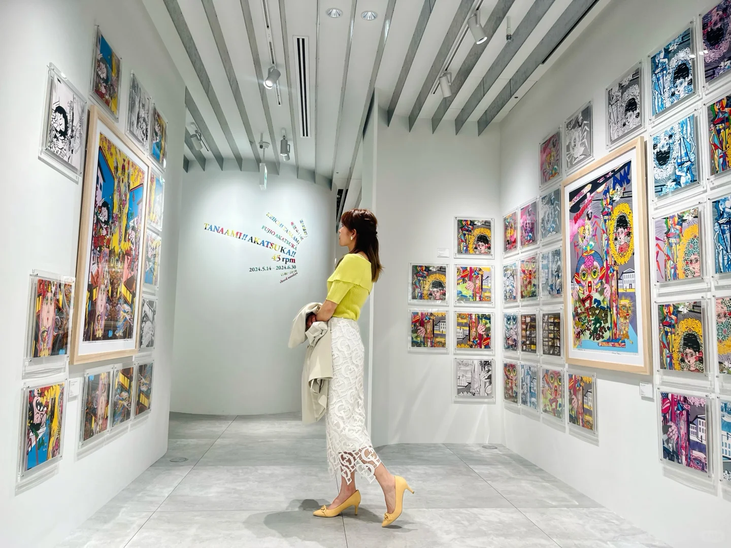 不定期看展 麻布台hills 田名網敬一