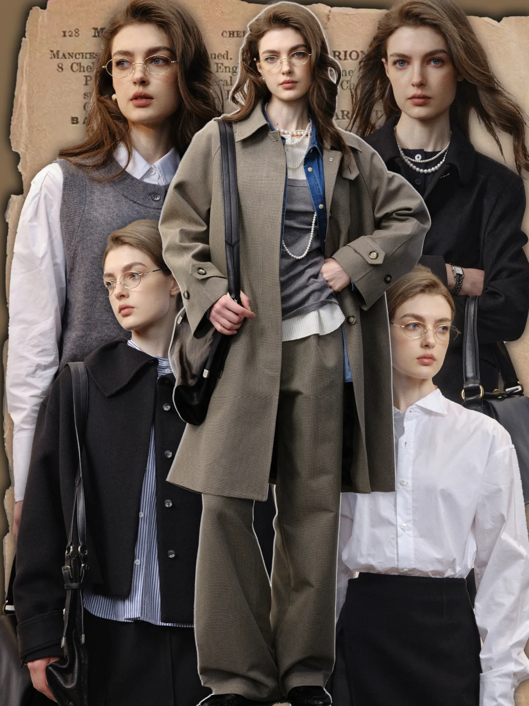 “高智感知识分子穿搭”复古时髦|Havehas