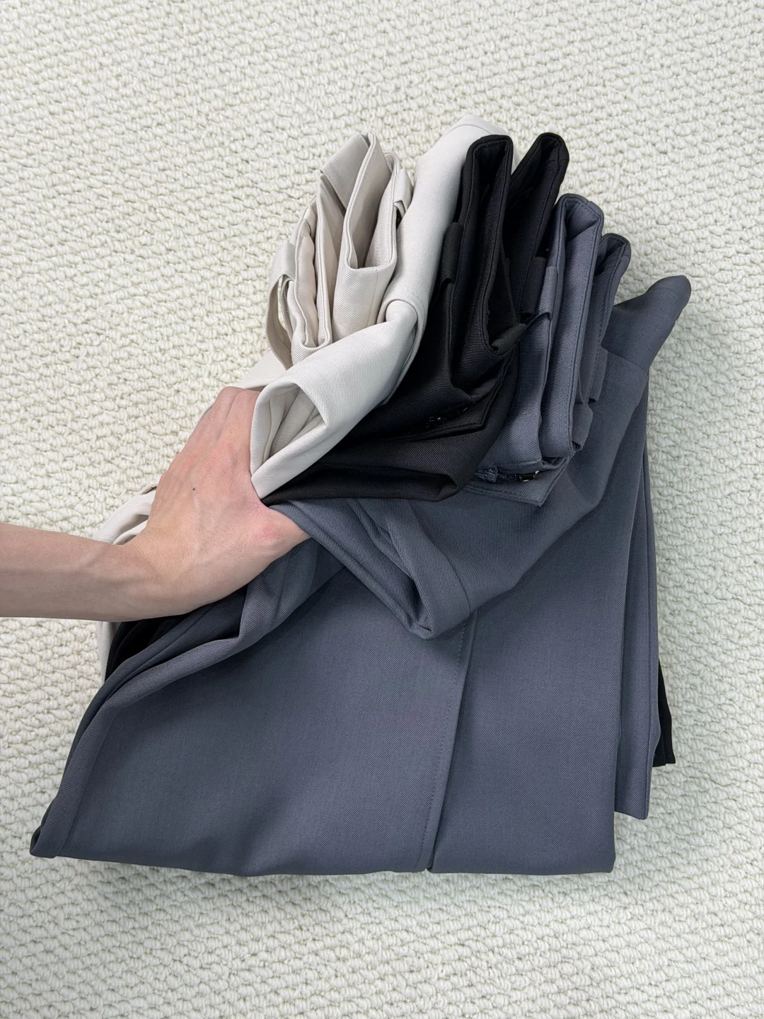 live直出！能看到细节证明版型才是真的好