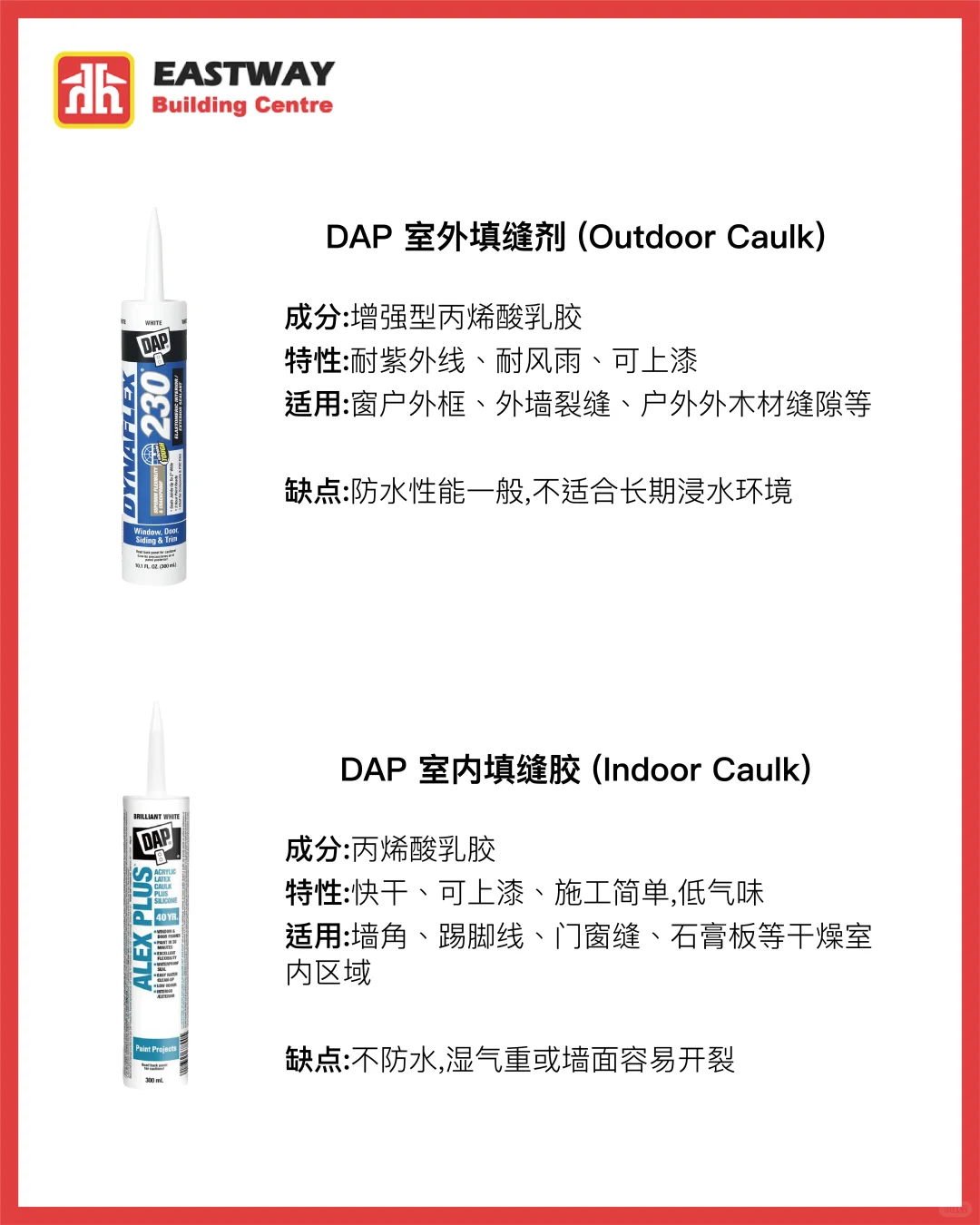 Silicone和Caulk有什么区别？