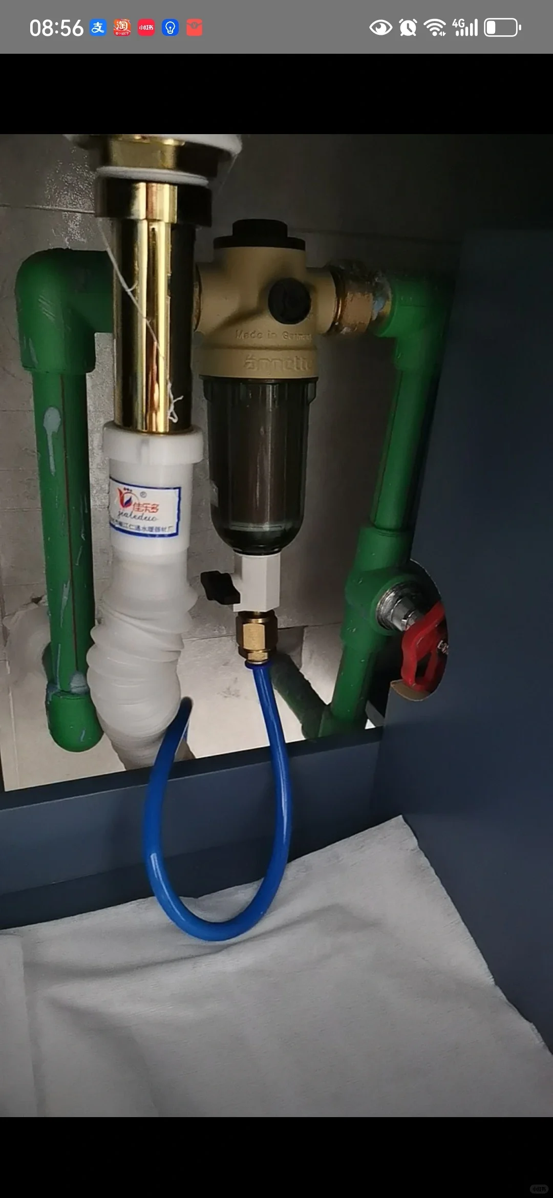 控制水总开关的电动阀门