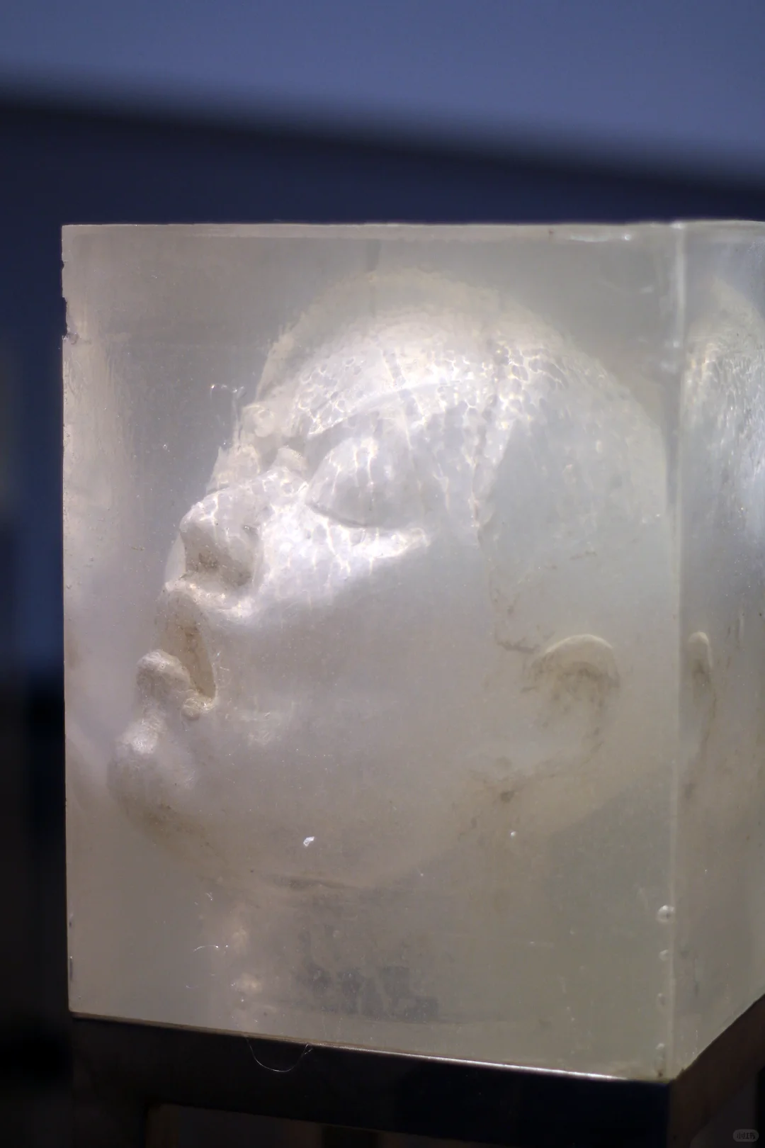 我环绕在光里，变成透明的模样