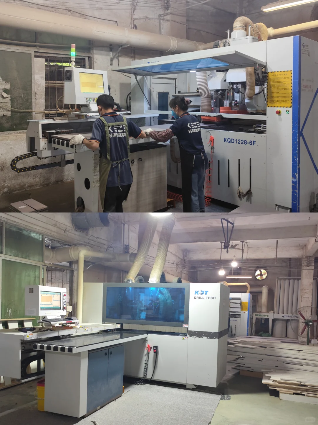 揭秘全屋定制工厂车间生产过程