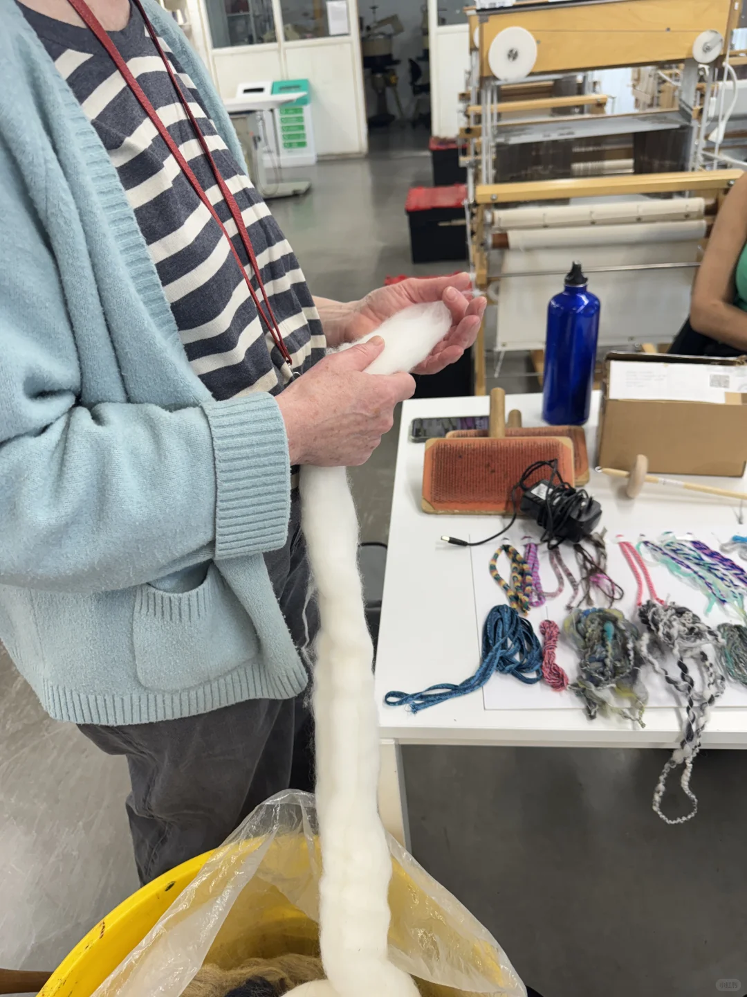 用纺线车纺线｜学会制作S和Z twist yarn