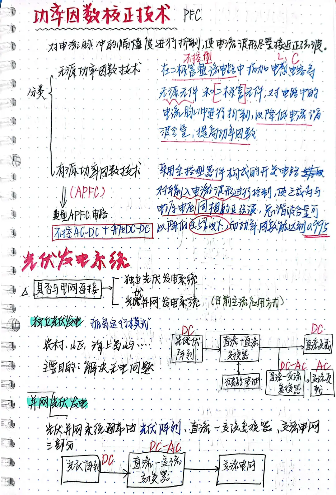 三个新能源发电系统与一个储能系统