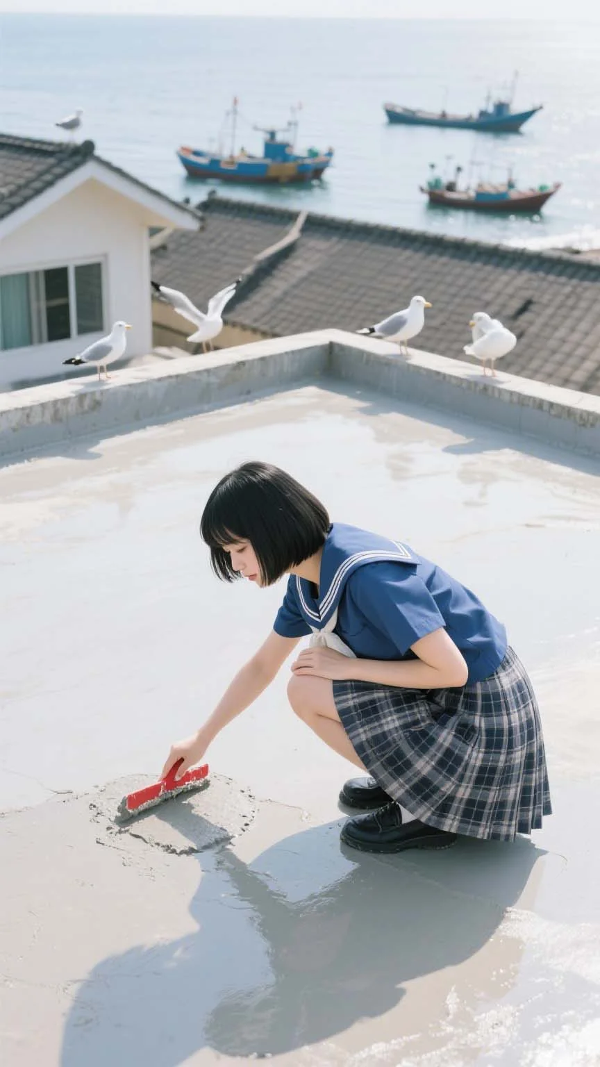 哇塞！路面修复水泥