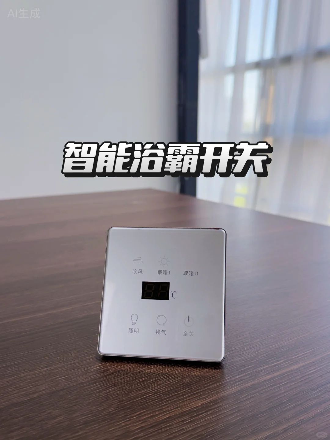 IWN智能T90浴霸开关它来了