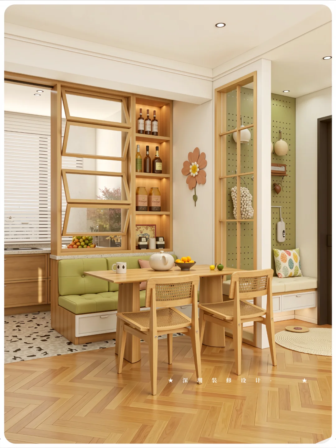 55㎡爆改5房?，双儿童房超强收纳豪宅感