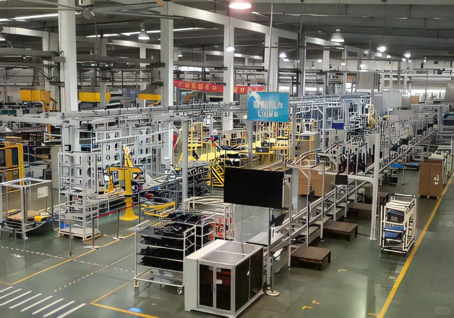 大型发动机装配线的未来趋势与挑战