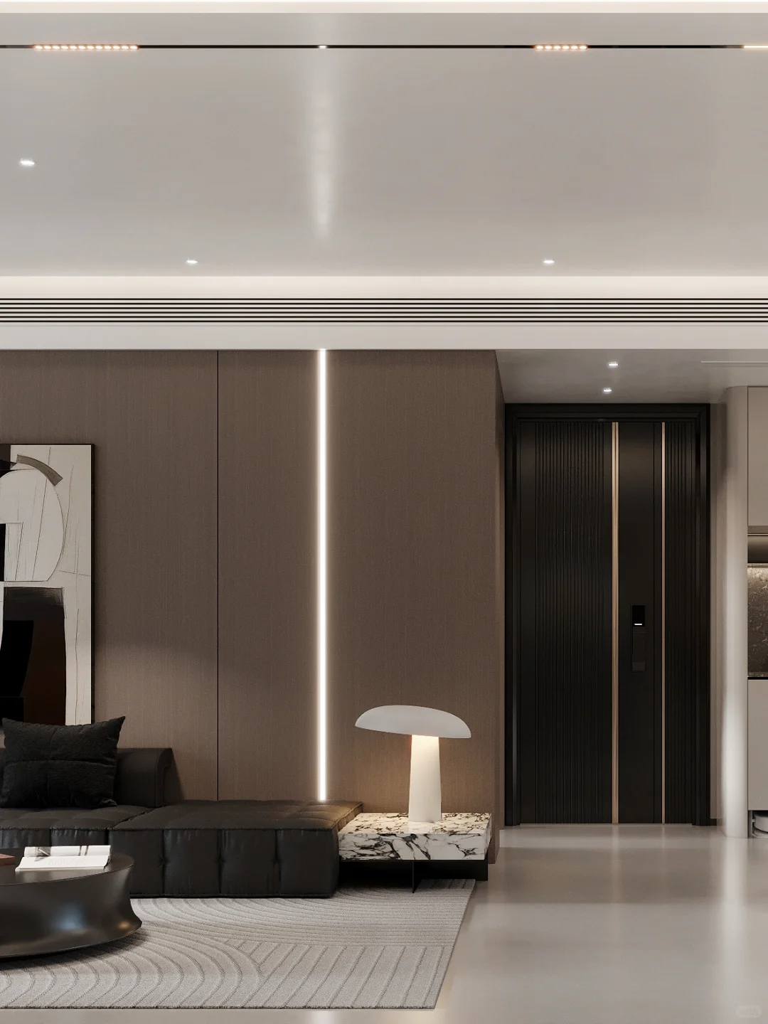 近期案例｜中交滨海一家四口简约风的家