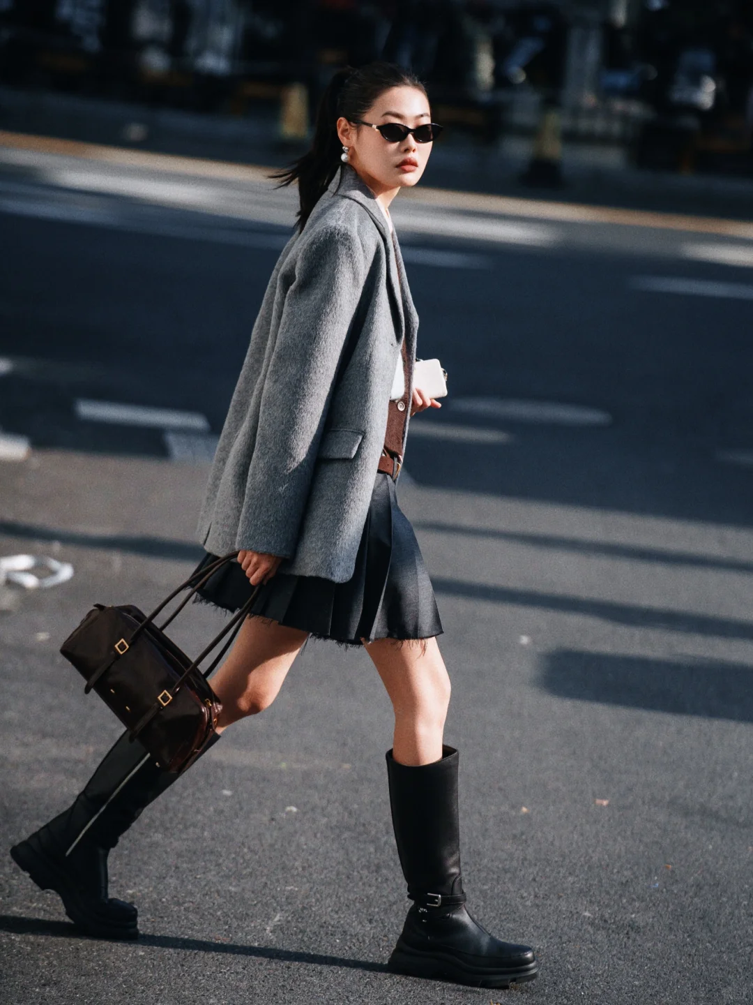 今日人设：高智感时髦学姐?