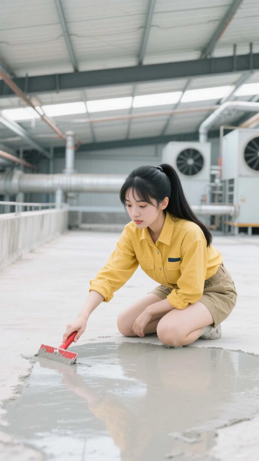 哇塞！路面修复水泥