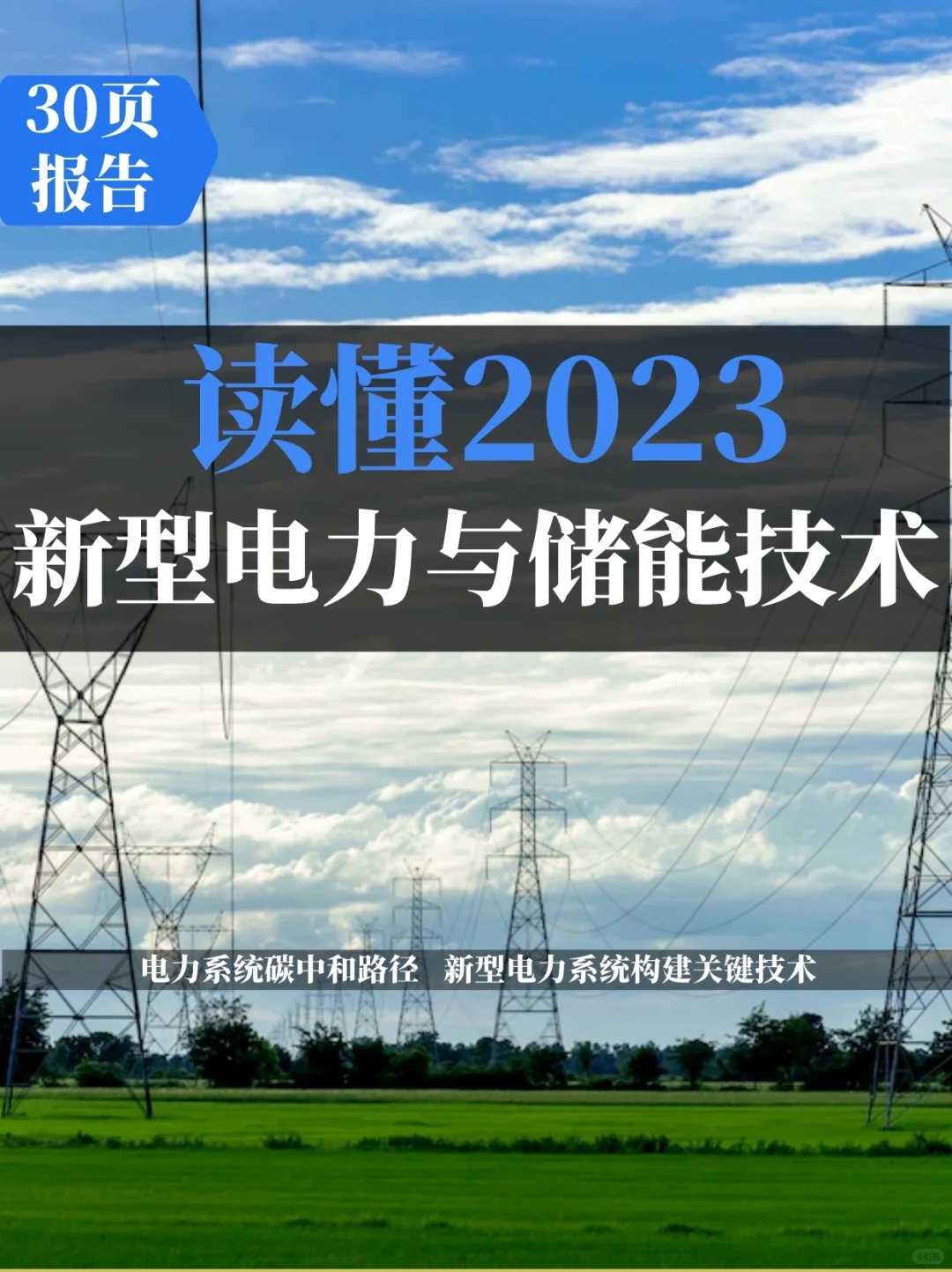 新型电力系统与储能技术的系统价值