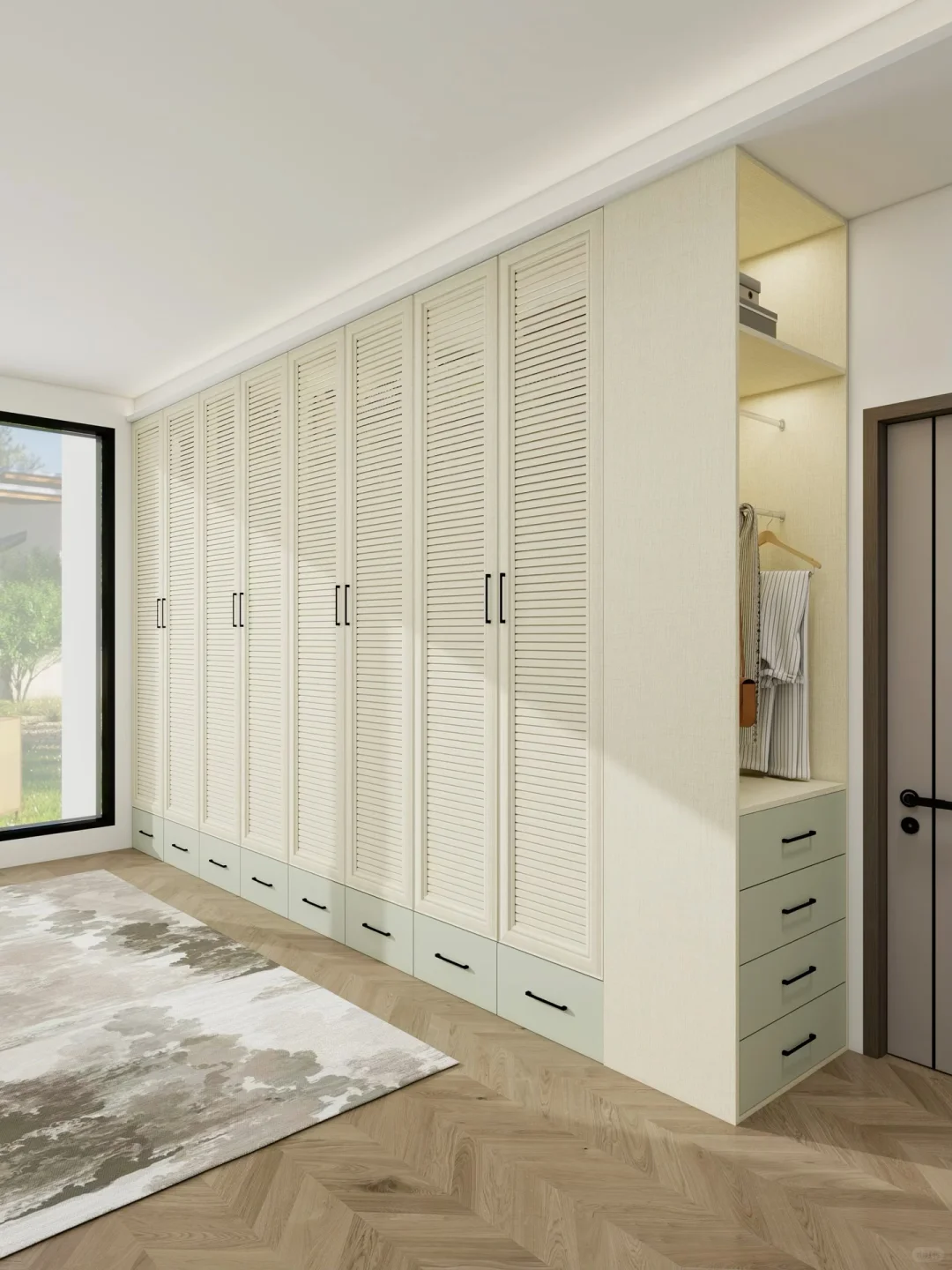 木工师傅说早看开了，现在人都不叠衣服……