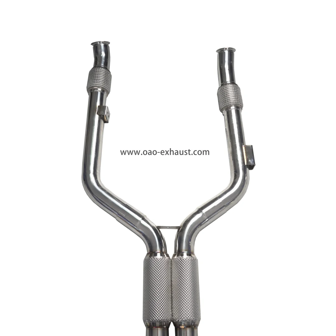 奔驰 C43 AMG 中尾段阀门排气