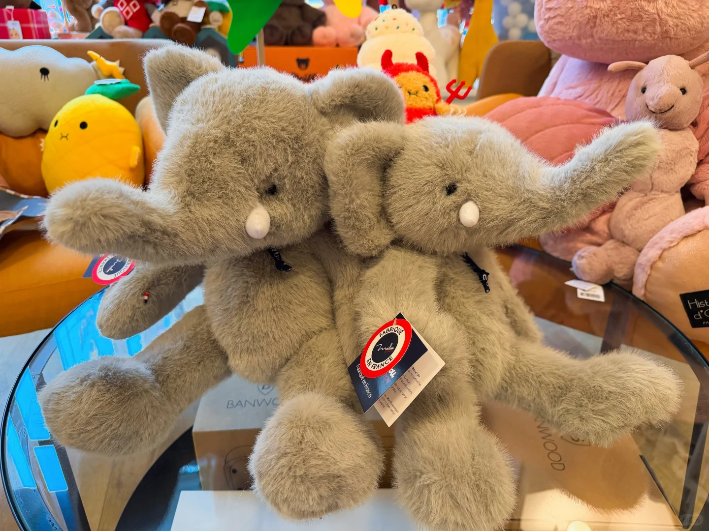 法国纯手工绒毛玩具??Mailou