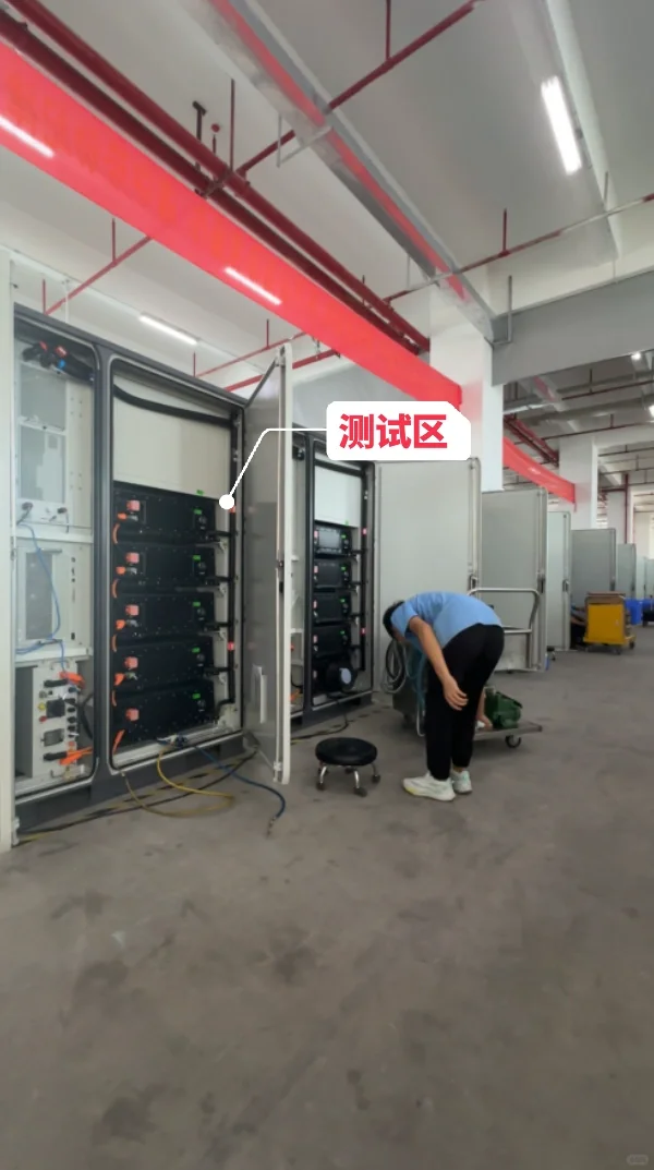 揭秘! ? 储能工厂生产线布局