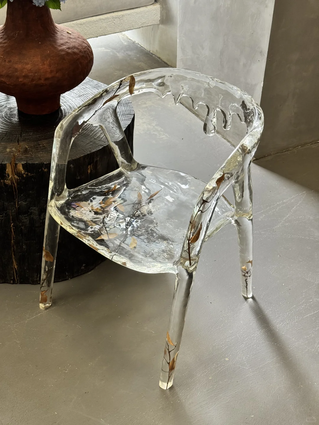 把自然与艺术“封”进椅子?