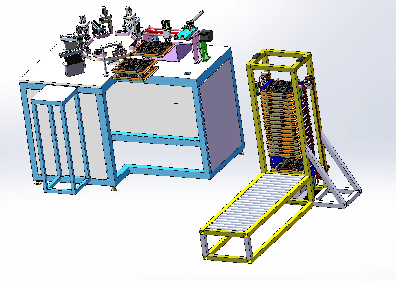 基于人机协作的自动上料与装配生产单元