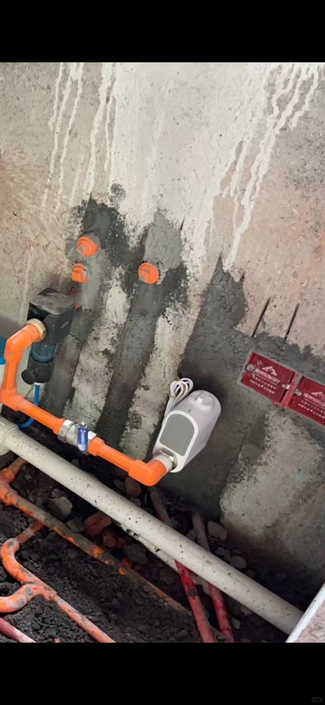 智能入户总阀安全下车！水电安装第一步